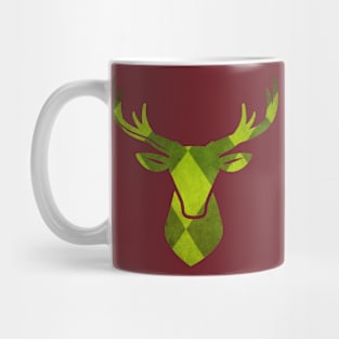 Reindeer Argyle 2 Mug